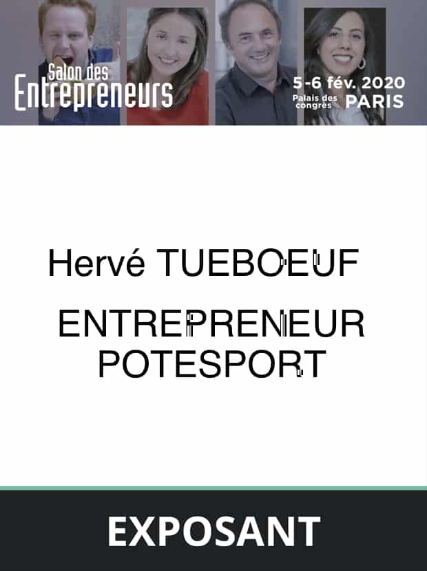 Badge entrepreneur Potesport