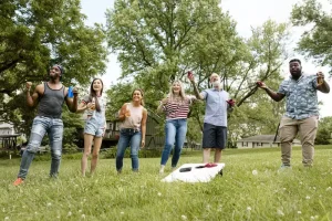 Groupe de cornhole