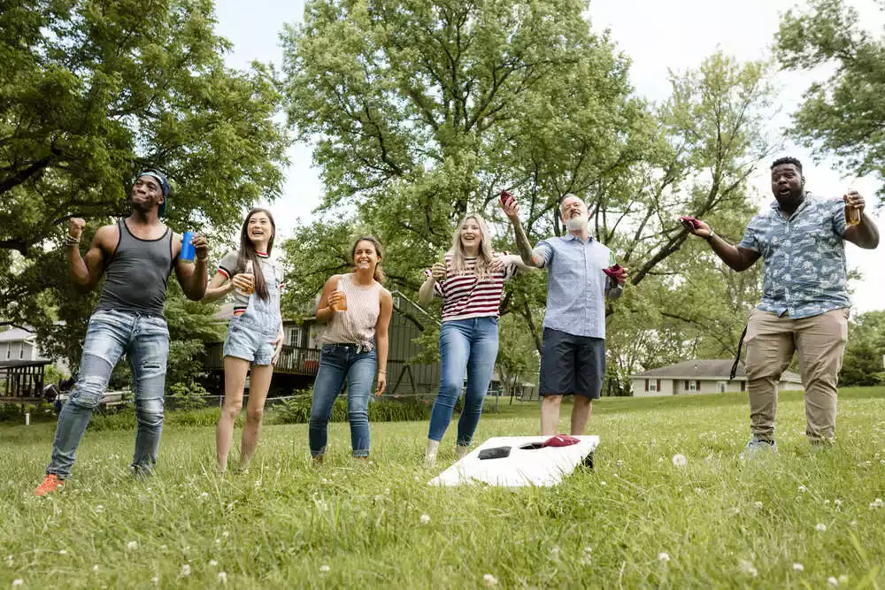 Groupe de cornhole